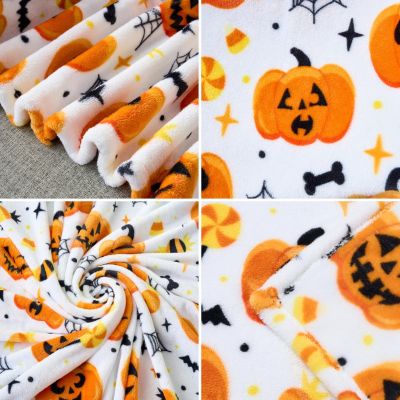 Halloween Flannel Blanket