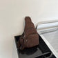 Personalized Name Knitted Sling Bag for Kids