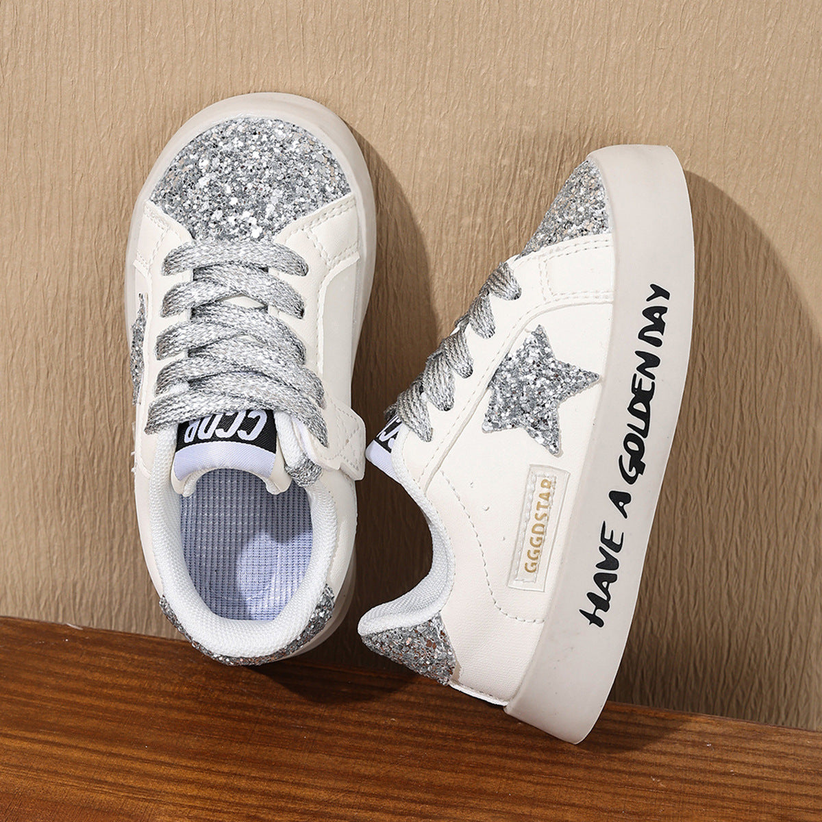 Little Kid's Star Sneakers