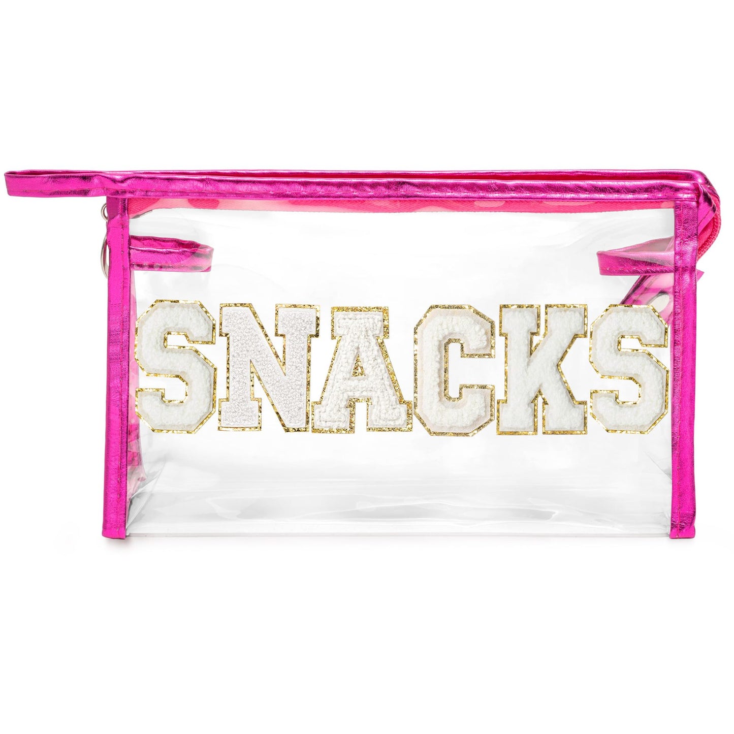 Clear PVC Patch Makeup Bag