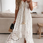 Lace suspender Maxi Dress