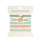 Boho 2-in-1 Hair Tie & Bracelet Set (5-Piece Pack)