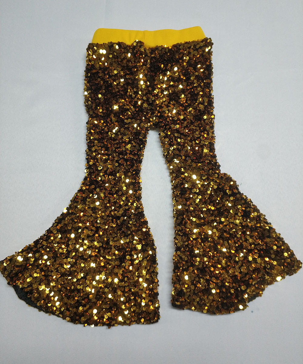 Kid's Sequin Bell Pants