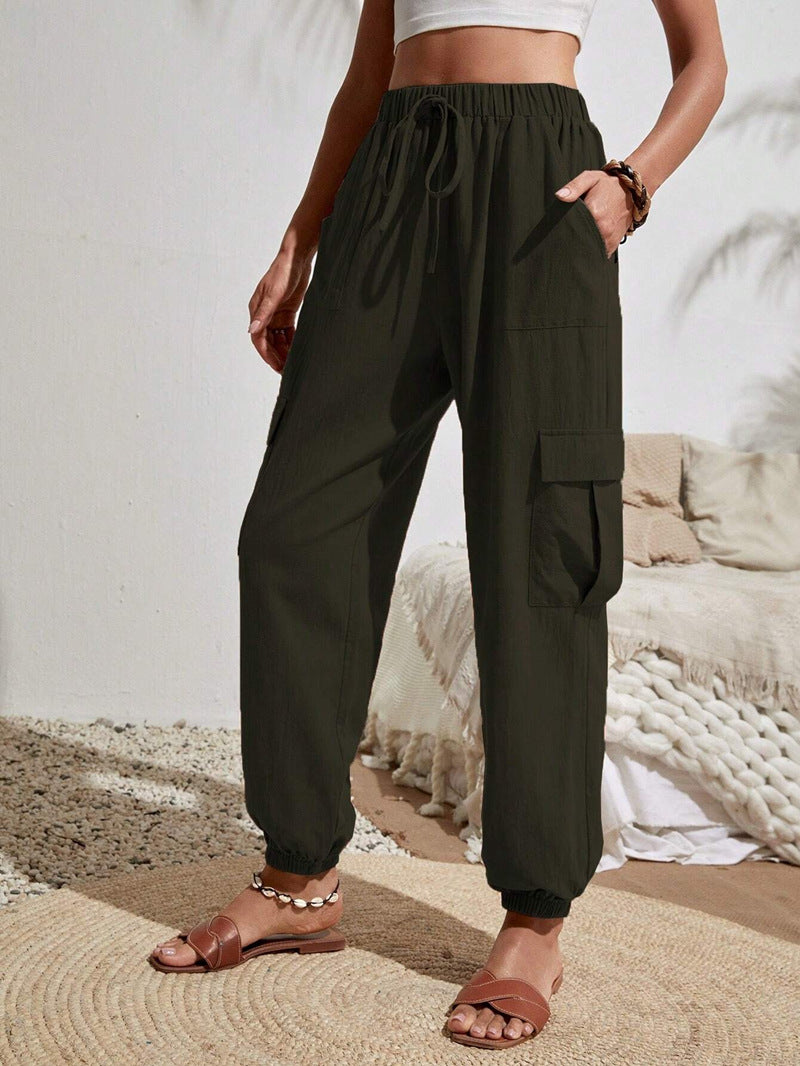 Pocket Workwear Trousers For Women