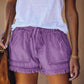 Pocket Frayed Tencel Shorts