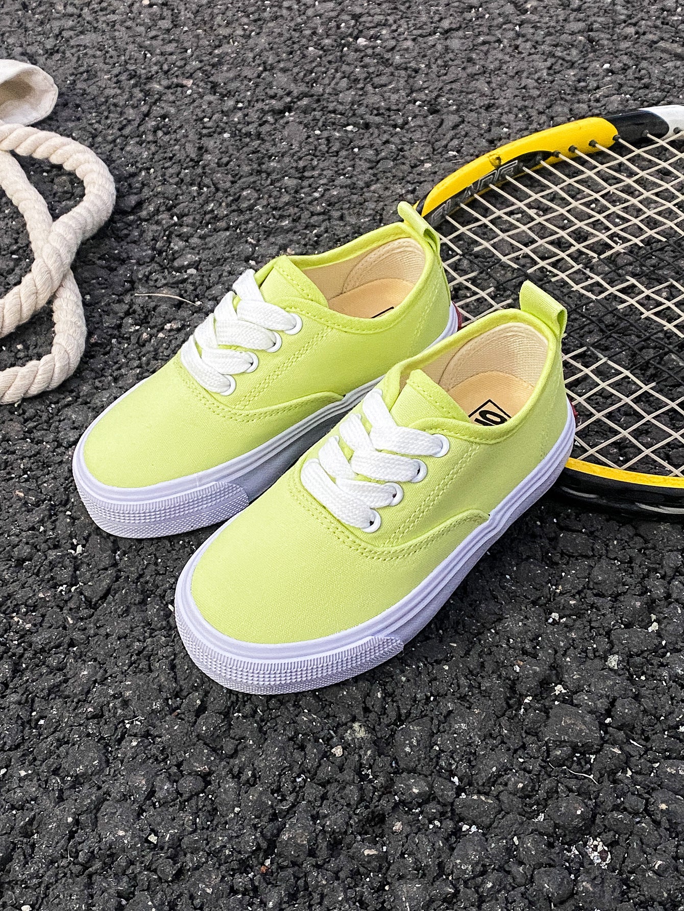 Kid's Canvas Lace-up Shoes