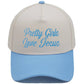 Embroidered Pretty Girls Love Jesus Baseball Cap