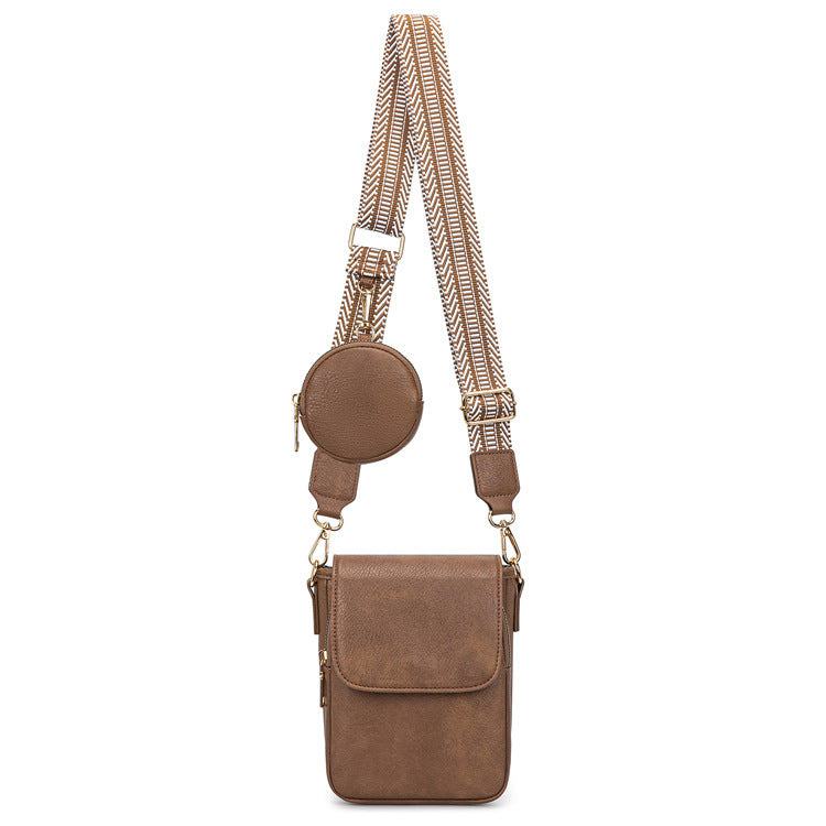 Vegan Leather Cell Phone Bags Wallet Purses