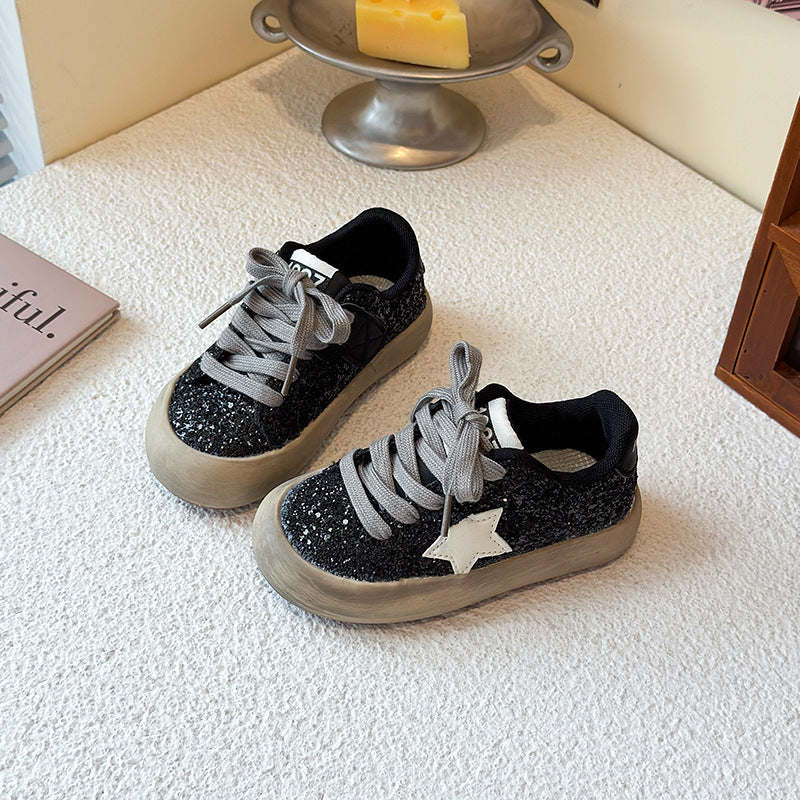 Children's Slip-on Shoes with Sequins