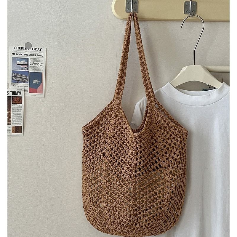 Woven Tote Beach Bag