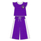 Custom Kids Top Wide Leg Pants Set Ruffle Set