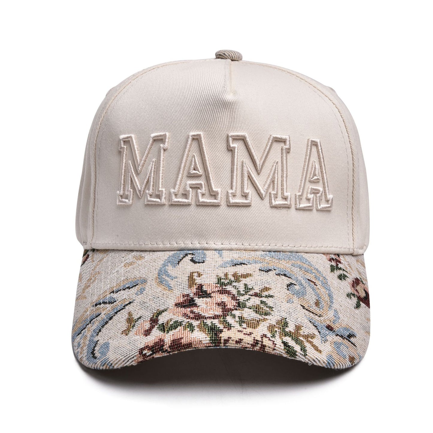 MAMA  Retro Casual Hat with Vintage Jacquard