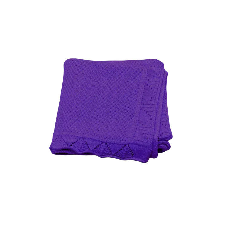 Embroidered Logo Blanket Knitted Swaddle/Wrap for Boys & Girls