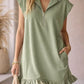 Scuba 1/2 Zip Pocket Dress