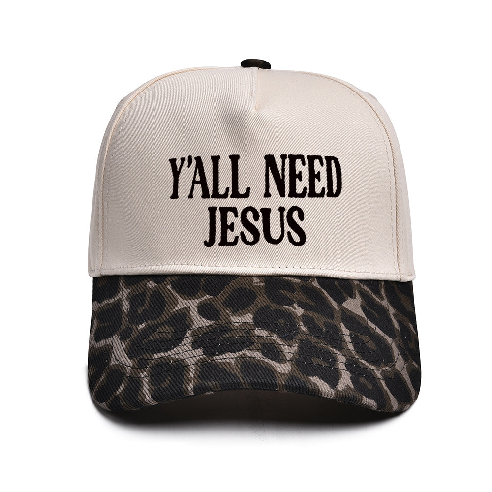 "Y'ALL NEED JESUS" Embroidered Trucker Hat