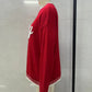 Merry Festive Knit Sweater  Casual Holiday Crewneck Pullover Top