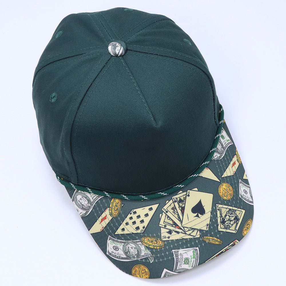 5-Panel Printed Trucker Hat