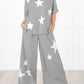 Star Patchwork Two-Piece Set