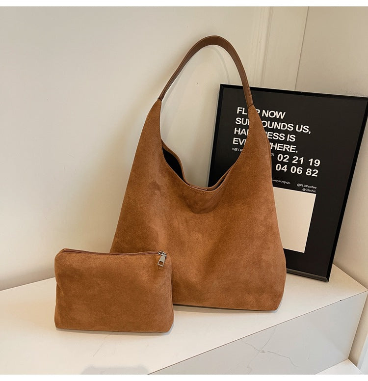 The Ellery Suede Tote