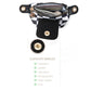 Detachable Nylon Wrist Strap Crossbody Bag Coin Purse