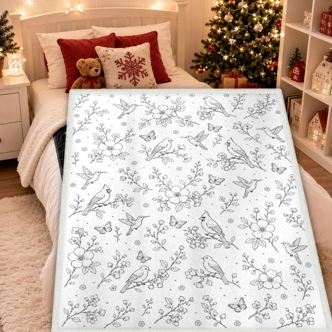 DIY Coloring Blanket