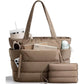 All In One Puffer Tote