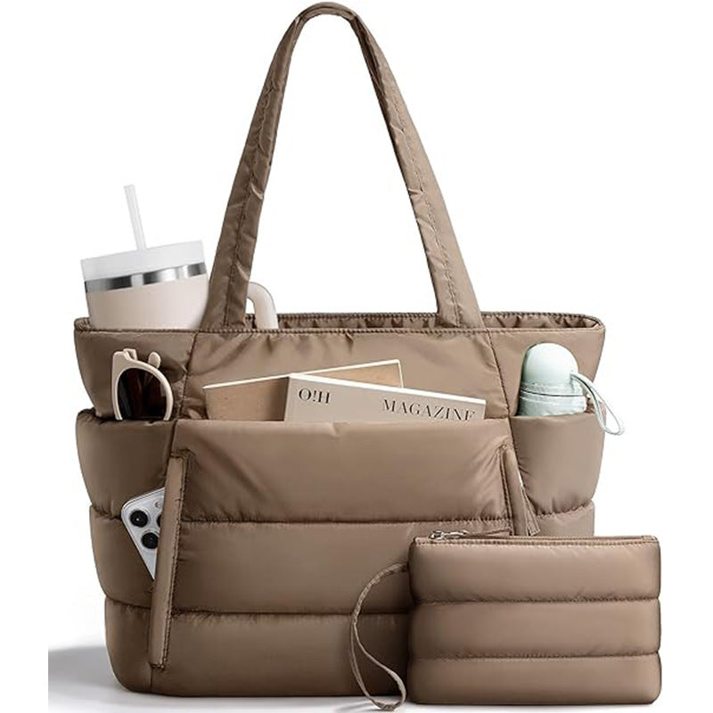 All In One Puffer Tote