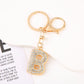 Cute Initial Letter Keychain Backpack Charms