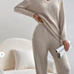 Ribbed Knit Loungewear Set