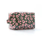 Durable PVC Polka Dot Leopard Print Makeup Bag