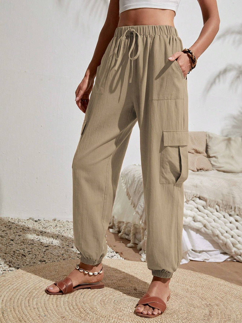 Pocket Workwear Trousers For Women