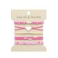 Boho 2-in-1 Hair Tie & Bracelet Set (5-Piece Pack)
