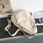 Oversized Cotton Canvas Sling Bag