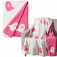 Half Fleece Ghost Blanket