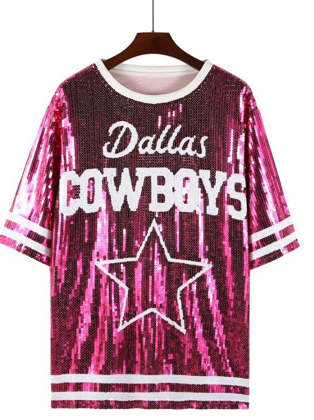 Cowboys Sequin Dress ALBC Wholesale Cowboys Sequin Dress ALBC Wholesale