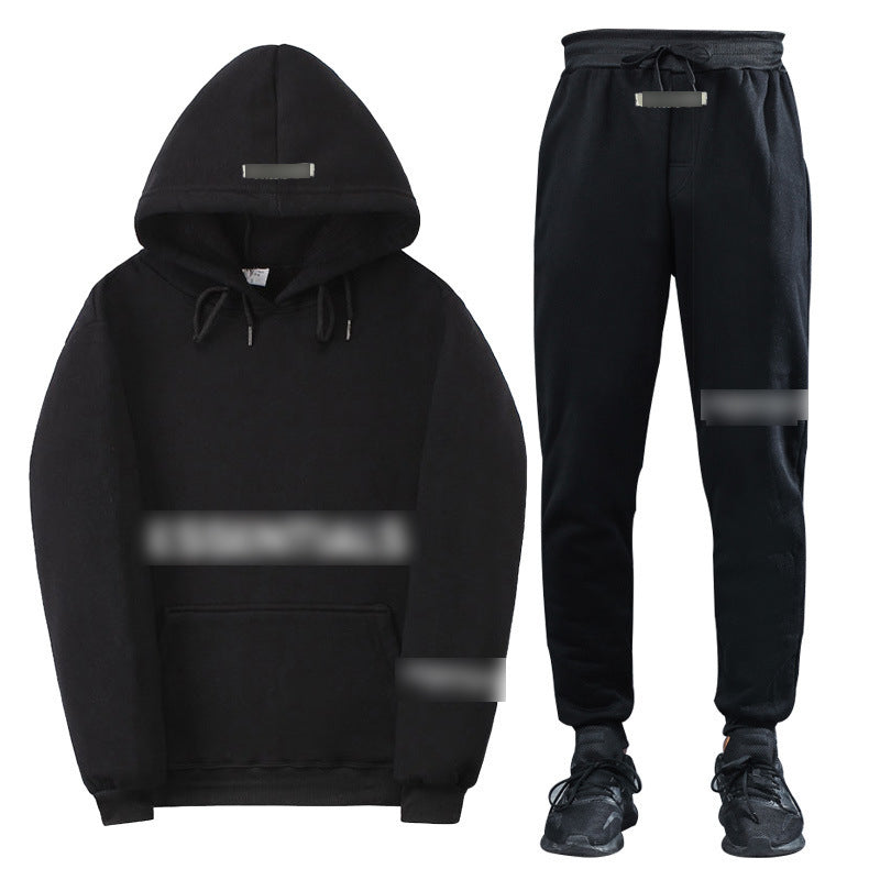 Hoodie Sweatshirt + Sweatpants Set-E