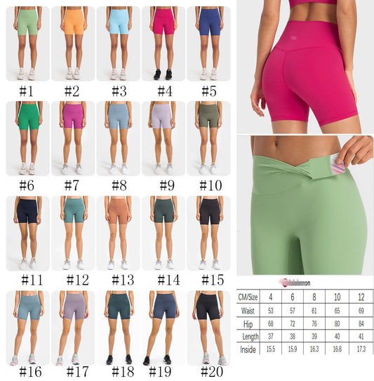 Seamless High Elasticity Yoga Shorts