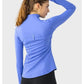 Long Sleeve Zipped Yoga Jacket