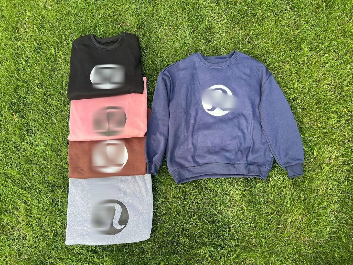 Light Fleece Solid Color Sweatshirt