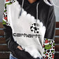 Multicolor Print Hoodie