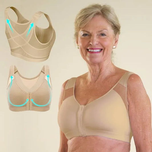 Adjustable Chest Support Multifunctional Bra-2 Pieces