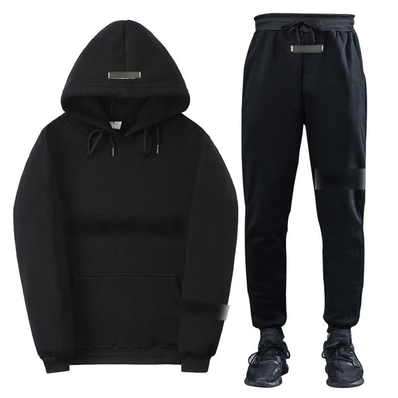 Hoodie Sweatshirt + Sweatpants Set-E