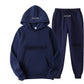 Hoodie Sweatshirt + Sweatpants Set-E