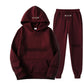 Hoodie Sweatshirt + Sweatpants Set-E