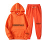 Hoodie Sweatshirt + Sweatpants Set-E