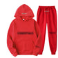 Hoodie Sweatshirt + Sweatpants Set-E