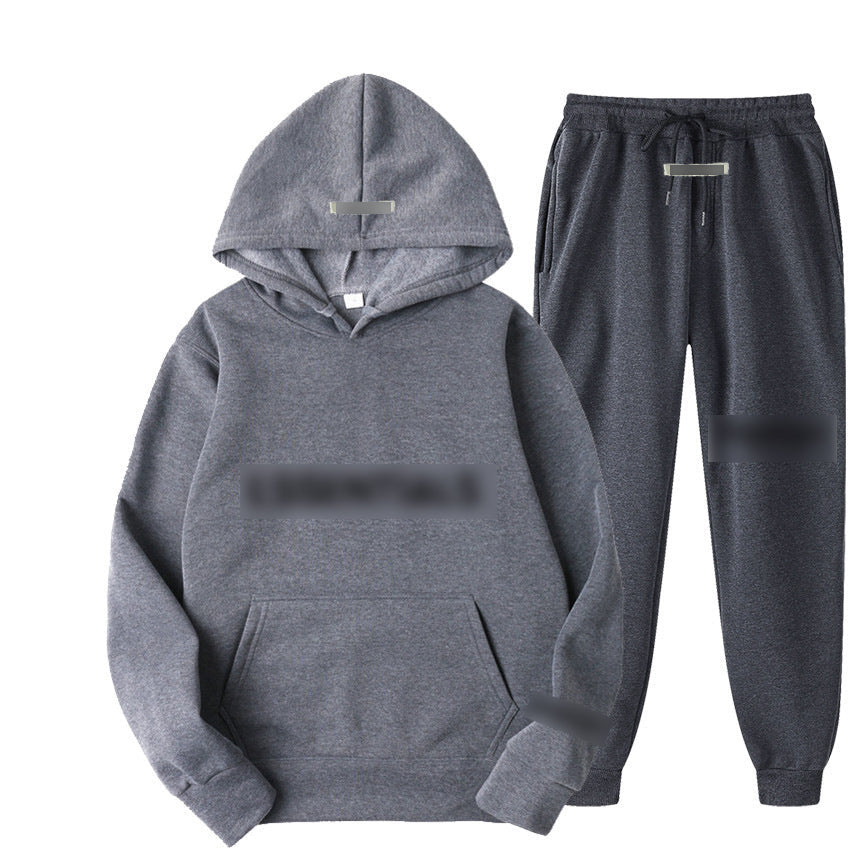 Hoodie Sweatshirt + Sweatpants Set-E