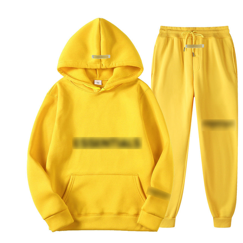 Hoodie Sweatshirt + Sweatpants Set-E