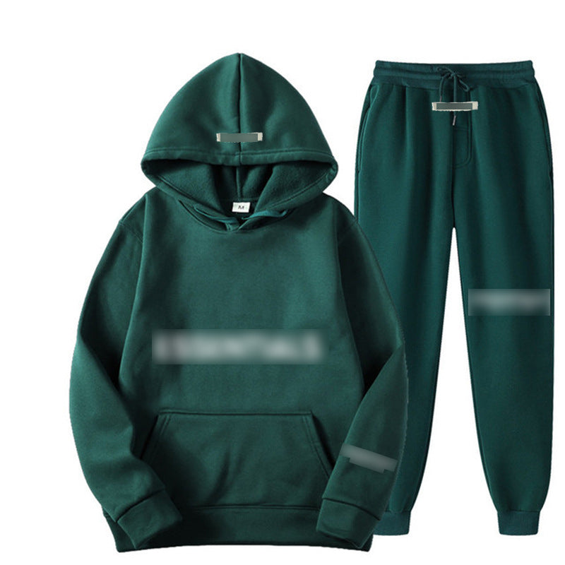 Hoodie Sweatshirt + Sweatpants Set-E