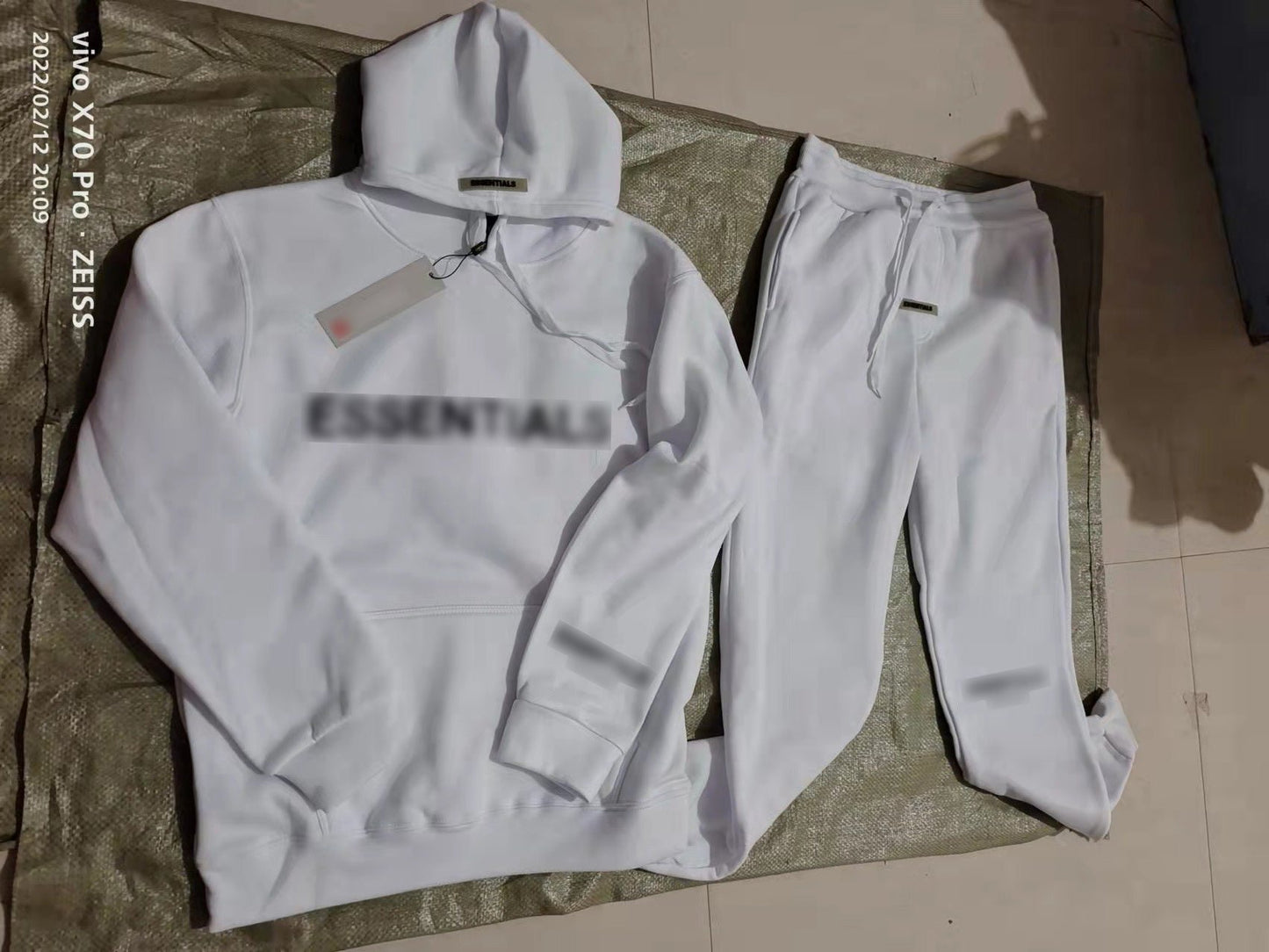 Hoodie Sweatshirt + Sweatpants Set-E